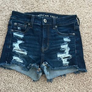 american eagle jean shorts